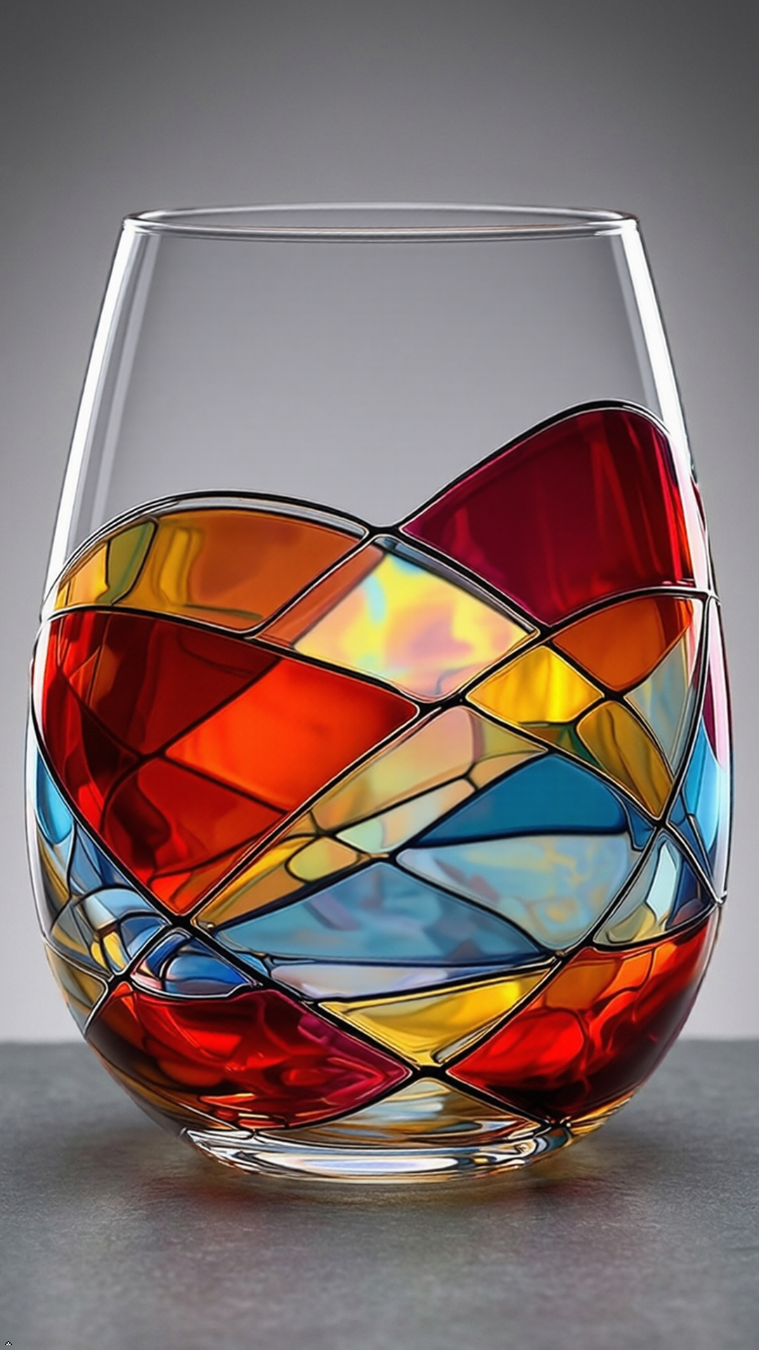 Holiday Founders’ Edition stemless wine glasses – additional lifestyle view