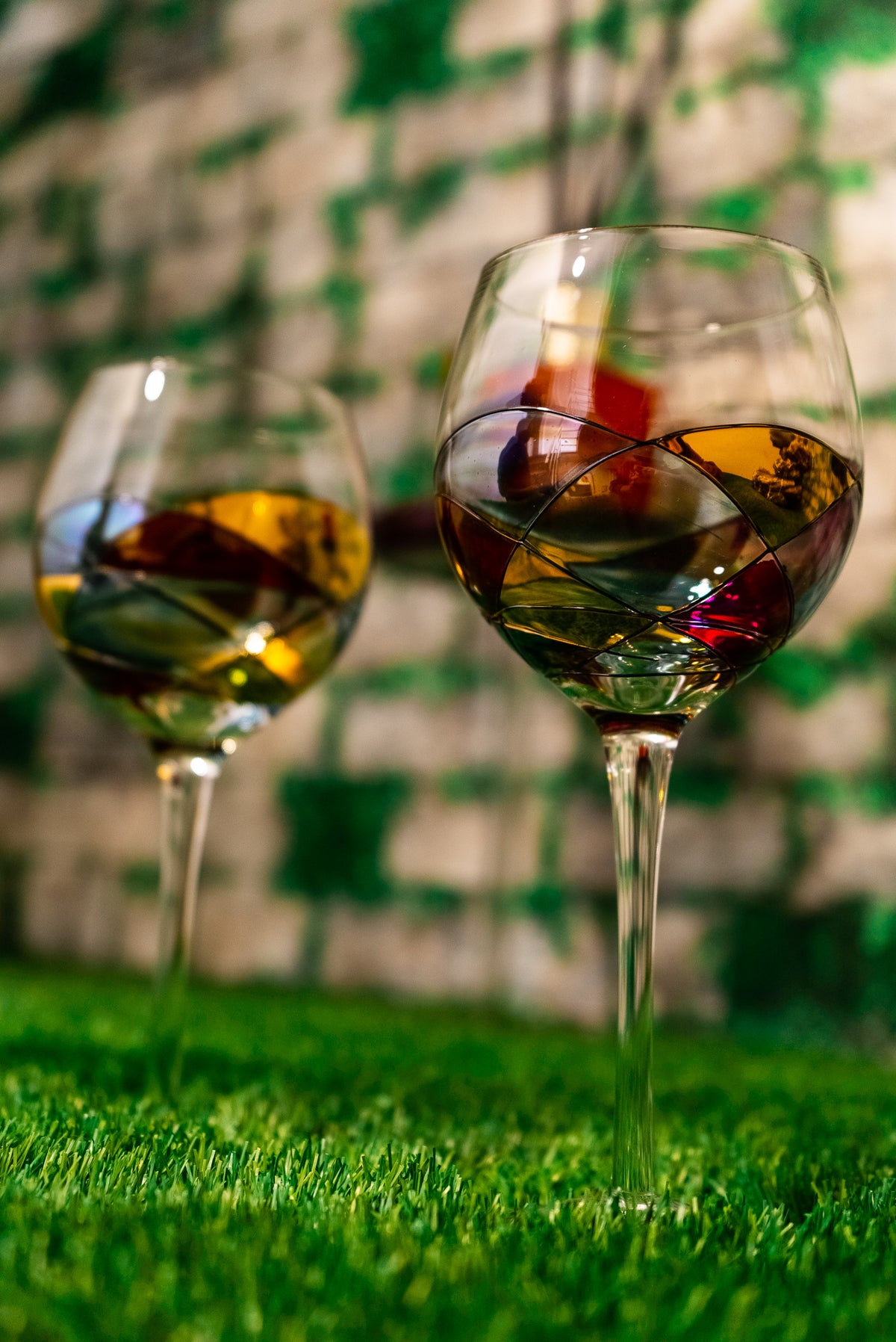 Sagrada Red wine glasses, 14 oz – product photography detail