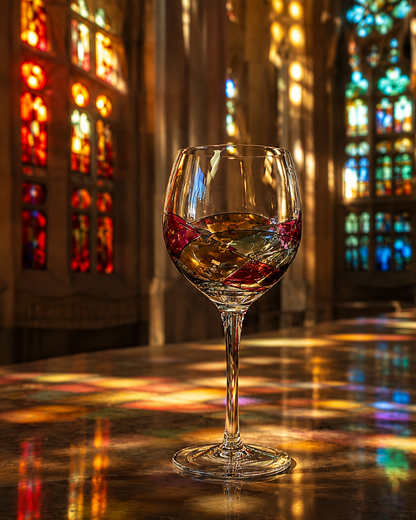 Sagrada Red wine glasses, 14 oz – premium presentation shot